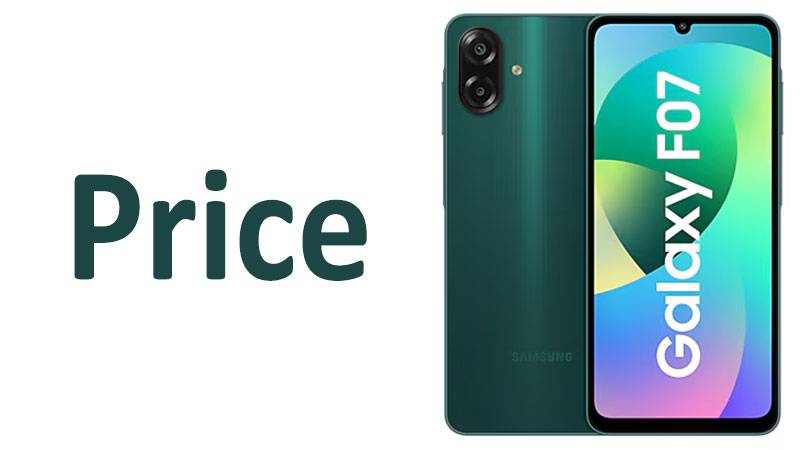 Samsung Galaxy F07 Price in India, US, UK, EU, Pakistan