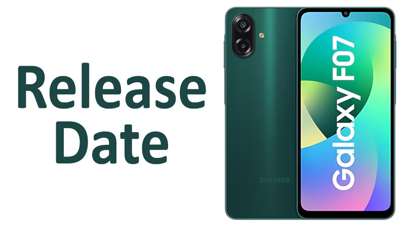 Samsung Galaxy F07 Release Date Launch & Availability