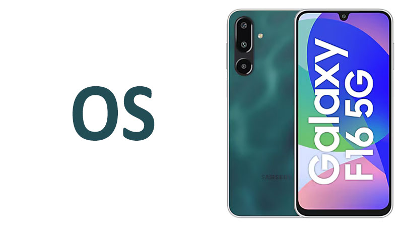 Samsung Galaxy F16 OS Android Version and One UI 7