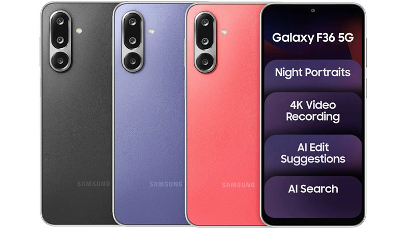 Samsung Galaxy F36 Colors Review & Compare All Options