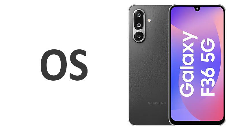 Samsung Galaxy F36 OS Android Version and One UI 7