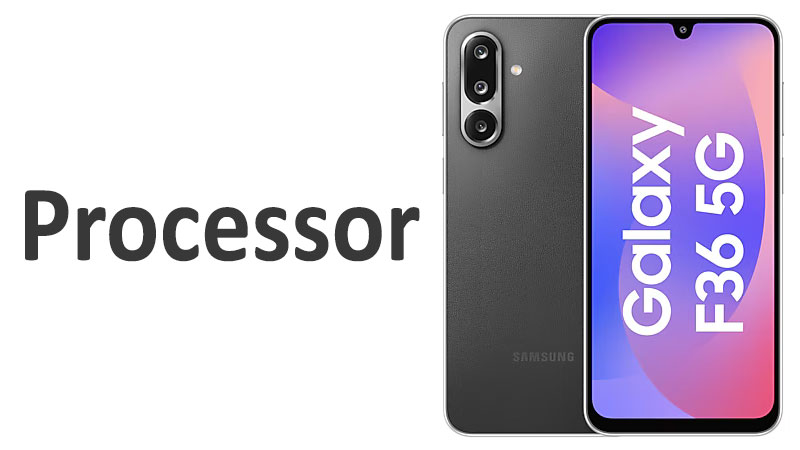 Samsung Galaxy F36 Processor Chipset, GPU Review & Specs