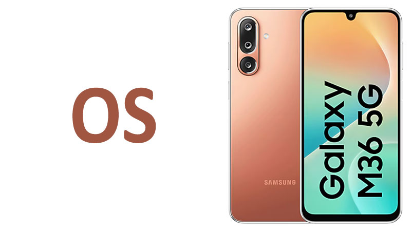 Samsung Galaxy M36 OS Android Version and One UI 7