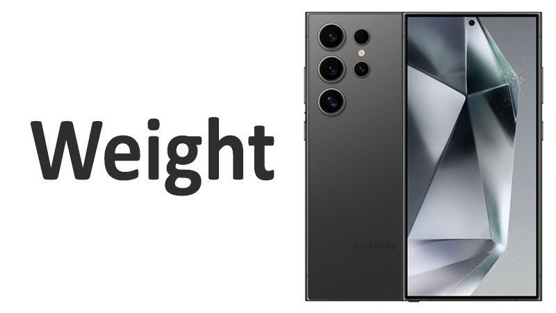 Samsung Galaxy S24 Ultra Weight Grams Ounces and Comparison Samsung Galaxy S24 Ultra Weight Grams, Ounces and Comparison