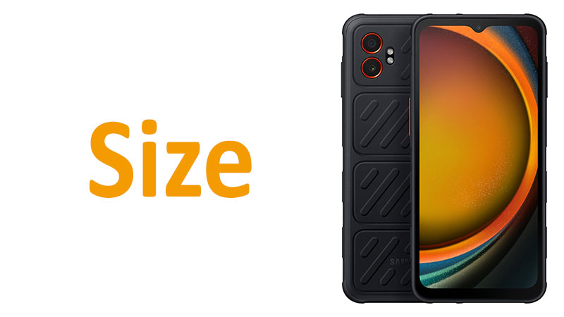 Samsung Galaxy XCover7 Pro Size Screen, Dimensions & Comparisons