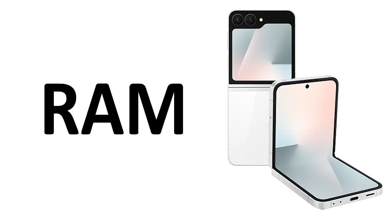 Samsung Galaxy Z Flip 7 FE RAM Capacity, Performance & Multitasking