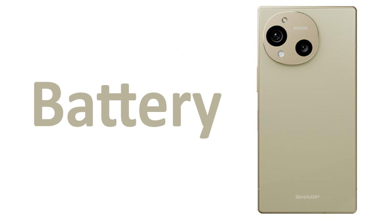 Sharp Aquos R10 Battery Capacity, Charging & Life