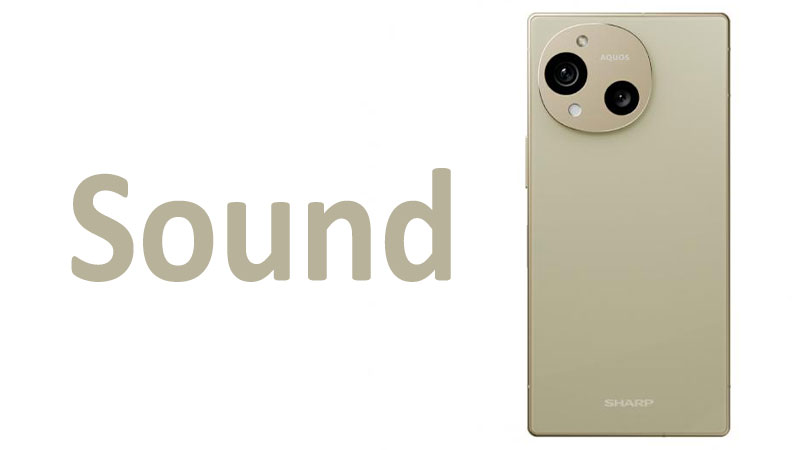 Sharp Aquos R10 Sound Speakers & Audio Quality Review