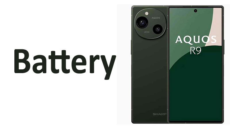 Sharp Aquos R9 Battery Capacity, Charging & Life