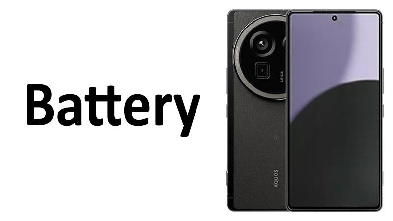 Sharp Aquos R9 Pro Battery Capacity, Charging & Life