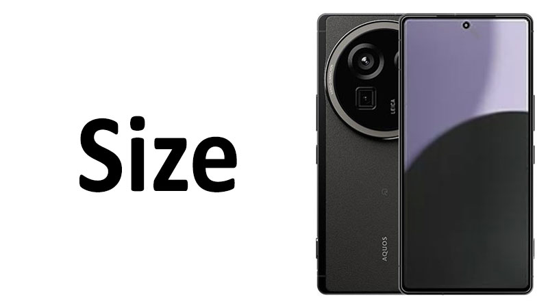 Sharp Aquos R9 Pro Size Screen, Dimensions & Comparisons