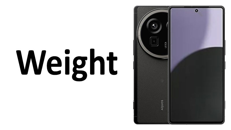 Sharp Aquos R9 Pro Weight Grams, Ounces and Comparison