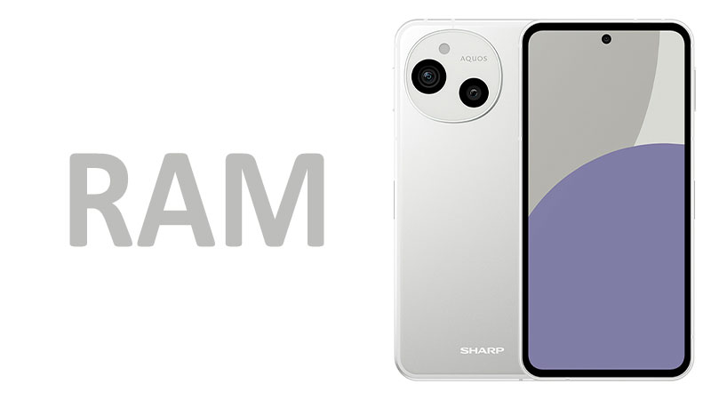 Sharp Aquos sense9 RAM Capacity, Performance & Multitasking