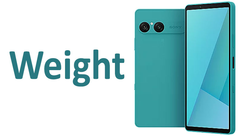 Sony Xperia 10 VII Weight: Grams, Ounces and Comparison