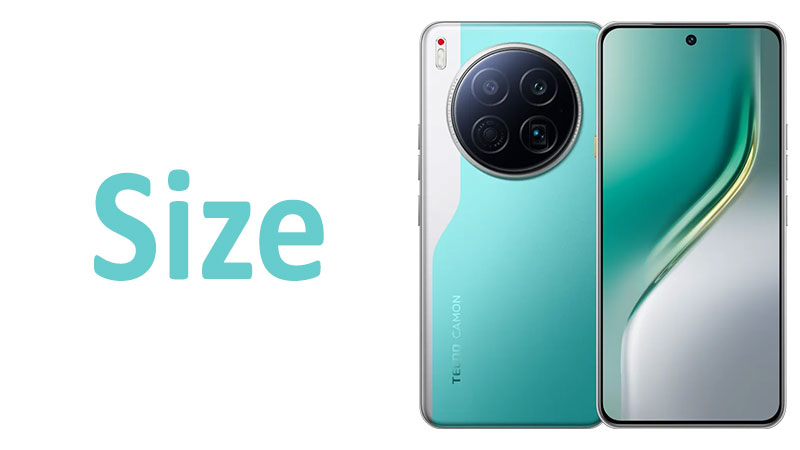 Tecno Camon 40 Premier Size Screen, Dimensions & Comparisons