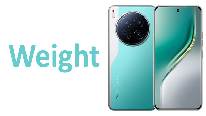 Tecno Camon 40 Premier Weight Grams, Ounces and Comparison