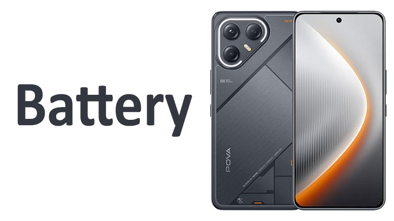 Tecno Pova 7 Ultra Battery Capacity, Charging & Life