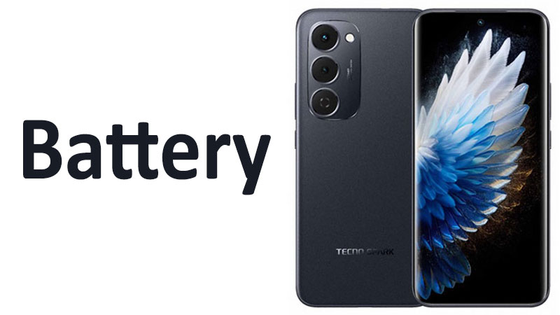 Tecno Spark 40 Pro Plus Battery Capacity, Charging & Life