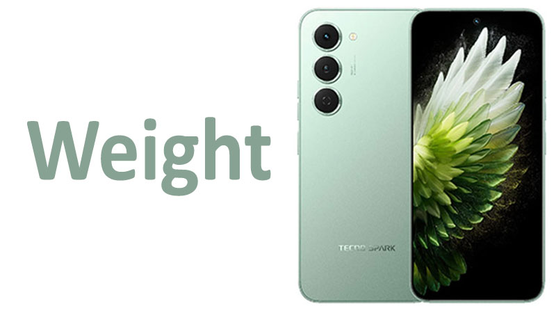 Tecno Spark 40 Pro Weight Grams, Ounces and Comparison
