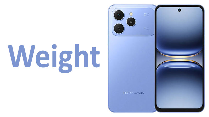 Tecno Spark 40 Weight Grams, Ounces and Comparison