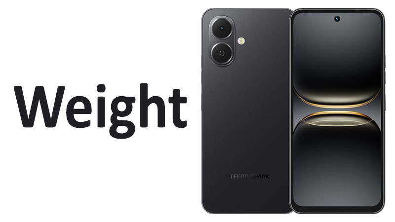 Tecno Spark Go 2 Weight Grams, Ounces and Comparison