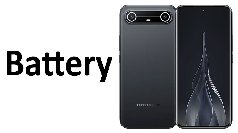 Tecno Spark Slim Battery Capacity, Charging & Life
