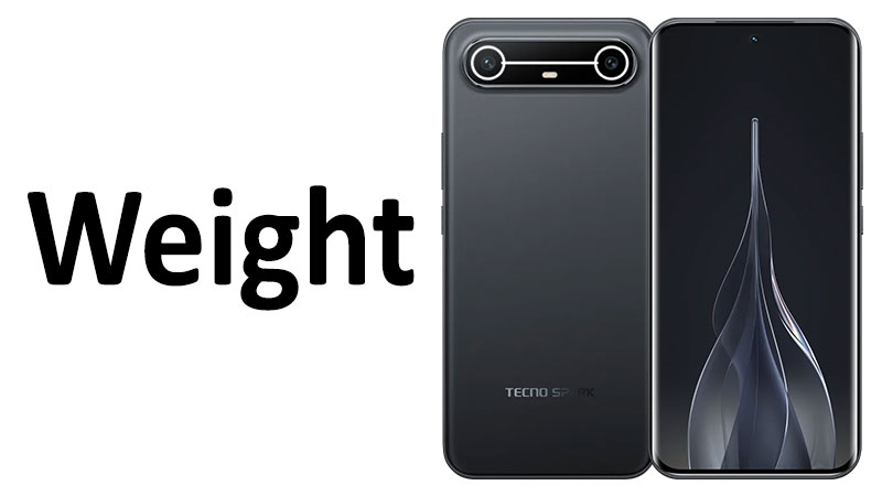 Tecno Spark Slim Weight Grams, Ounces and Comparison